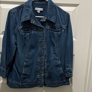 Coldwater Creek Indigo Denim Jacket